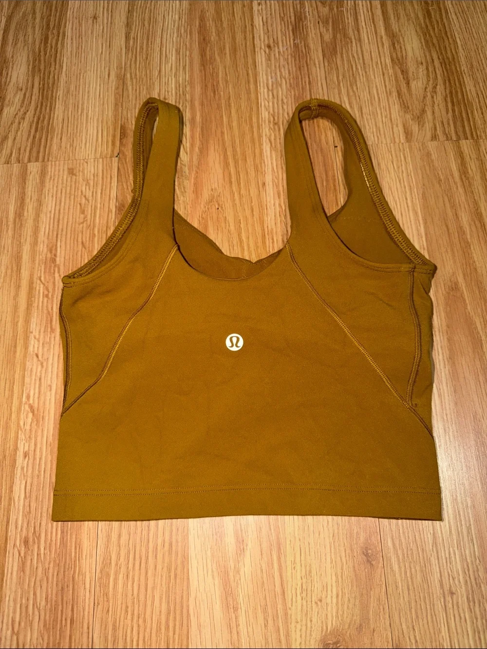Lululemon Align Tank Top Size 0 Gold Spice